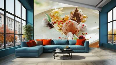 ice cream dessert Wall mural