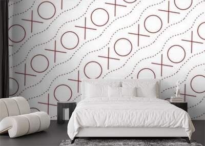 Seamless background with lines Wall mural