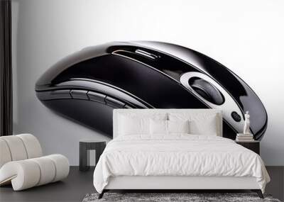 computer mouse isolated on white background Wall mural