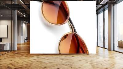 sunglasses isolated on white background Wall mural