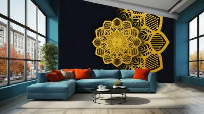 Mandala luxury background design Wall mural