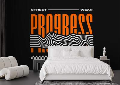 Streetwear urban modern template vector Wall mural