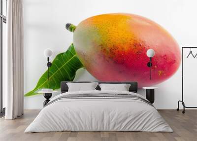 mango fruit isolated on white background Wall mural