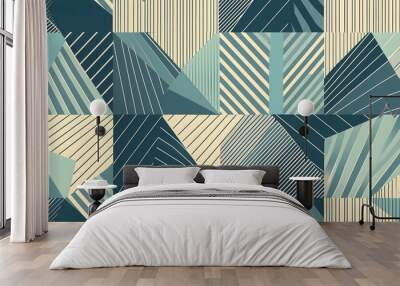 abstract seamless pattern Wall mural