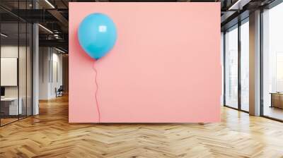 Festive Birthday Celebration Background Wall mural