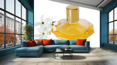 Women's perfume in beautiful bottle Wall mural