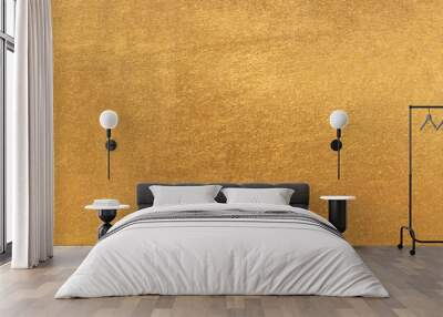 Details of gold texture abstract background. Wall mural