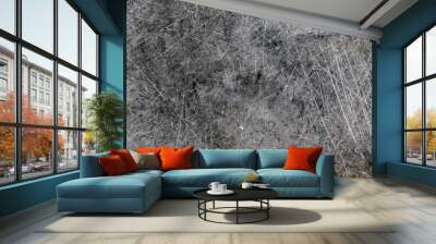 Grunge metal texture background Wall mural