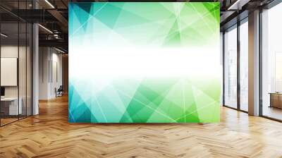 Bright abstract polygonal background Wall mural