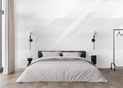 Grey tech geometric minimal abstract background Wall mural