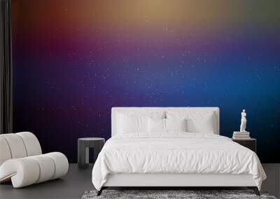 Night starry sky abstract background. Vector galaxy design Wall mural