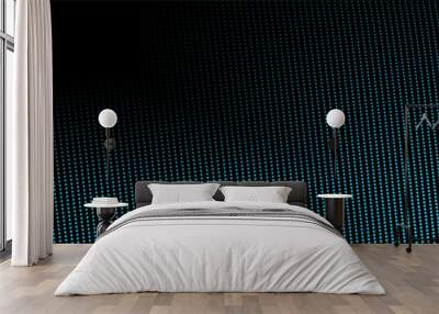 Sci-fi concept abstract background with dotted lines. Technology futuristic vector design Wall mural