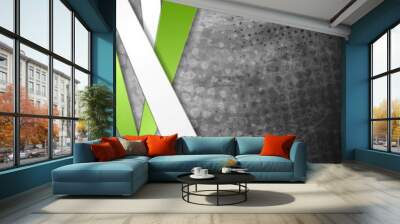 Tech abstract grunge design Wall mural