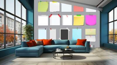 Post It Note Wall mural