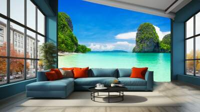 Beauty beach Wall mural