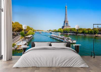 Eiffel Tower in Paris, France Wall mural