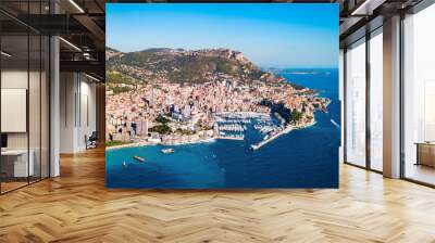 Monte Carlo, Monaco aerial view Wall mural