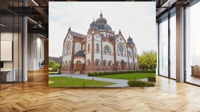 The Subotica Synagogue, the only Art Nouveau synagogue in the world Wall mural