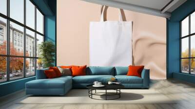 white paper bag Wall mural