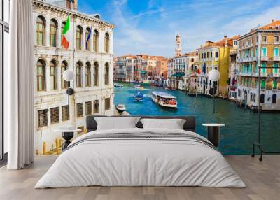 grand canal in venice Wall mural