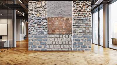 Stone pavement Wall mural