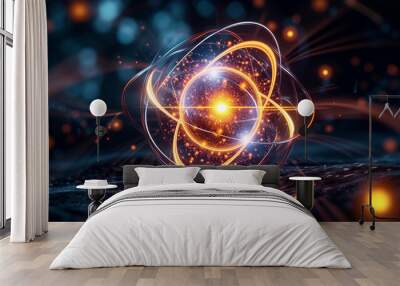 energy of quantum realms Wall mural