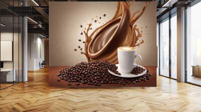 cup of coffee Wall mural