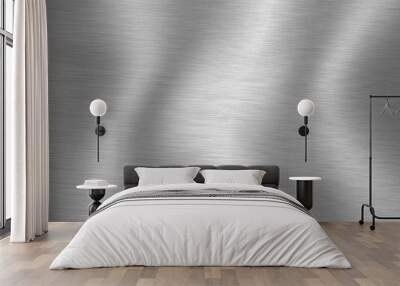 Metal texture background Wall mural