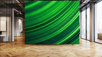 green abstract background Wall mural