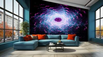 Repulsive force in nanotechnology Wall mural