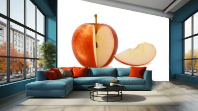 apples isolate on white background. Wall mural