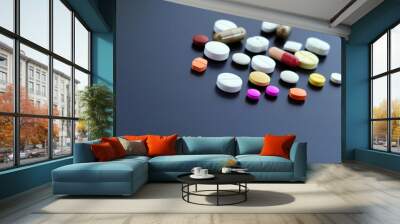 tablets and capsules Wall mural