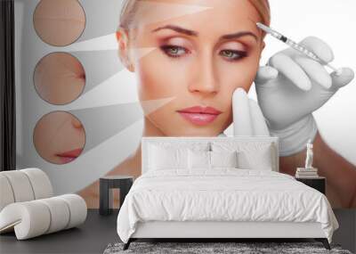 concept skincare Wall mural