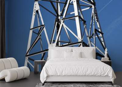 Electricity power tower Wall mural