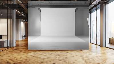 interior of a modern professional photo studio Wall mural