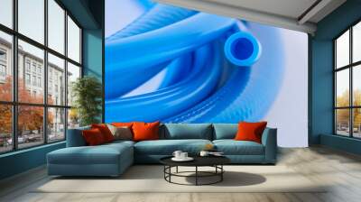 Pneumatic Air Hose Pipe Tube Closeup Wall mural