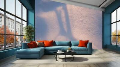 Winter light Wall mural