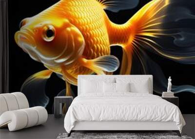 goldfish in water Wall mural