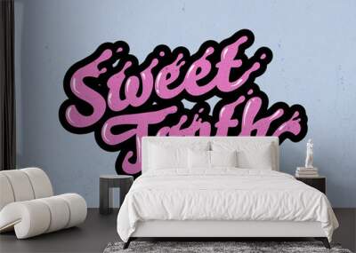 Sweet Tooth Wall mural