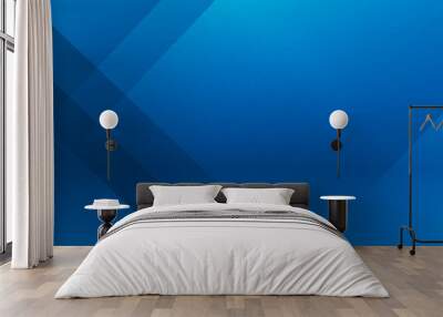 Abstract background dark blue with modern corporate concept. Wall mural