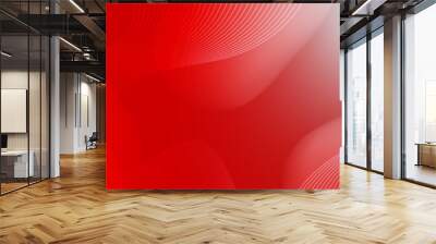 Dark red abstract background geometry shine and layer element vector for presentation design. Suit for business, corporate, institution, party, festive, seminar, and talks. Wall mural