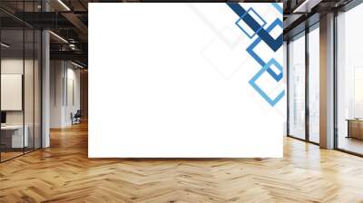 Modern abstract light blue white background vector. Elegant concept design with blue line.  Wall mural