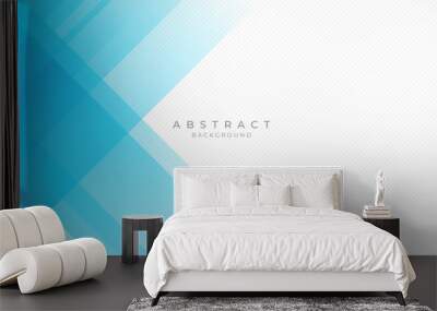 Modern Simple Blue Grey Abstract Background Presentation Design for Corporate Business and Institution. Wall mural