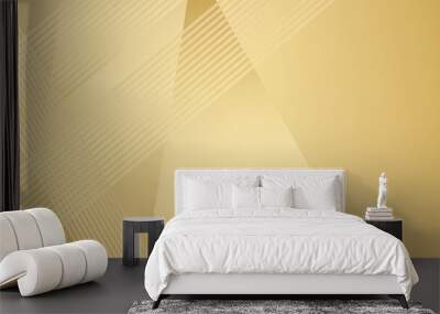 White and gold abstract background Wall mural