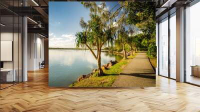 Noosa Heads Australia sunrise over the sea Wall mural