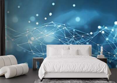 Abstract digital background  Wall mural