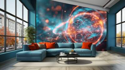 quantum physics Wall mural