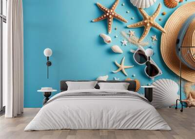 summer holiday background  Wall mural