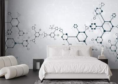 Abstract background medical Wall mural