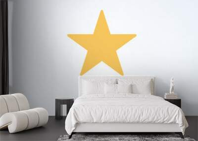  Star Vector, Icon Or Logo Sign Symbol Illustration  Wall mural